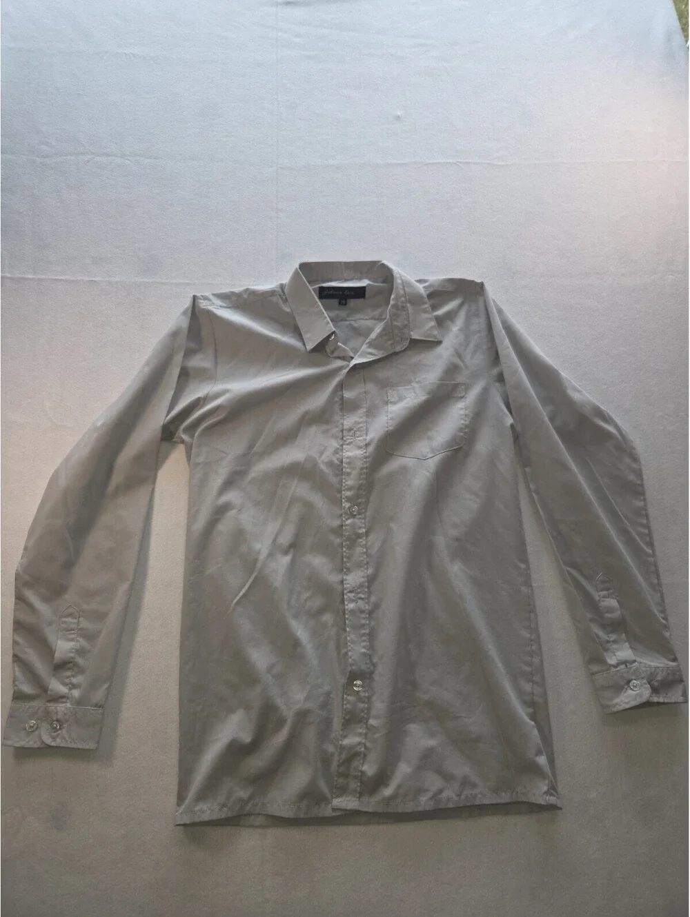 Boys Johnnie Lene Dress Shirt Sz 20 CB3 0044